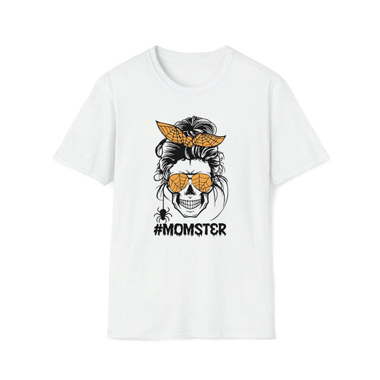 Skull Momster Premium T Shirt, Mother's Day Premium T Shirt, Mom Shirt