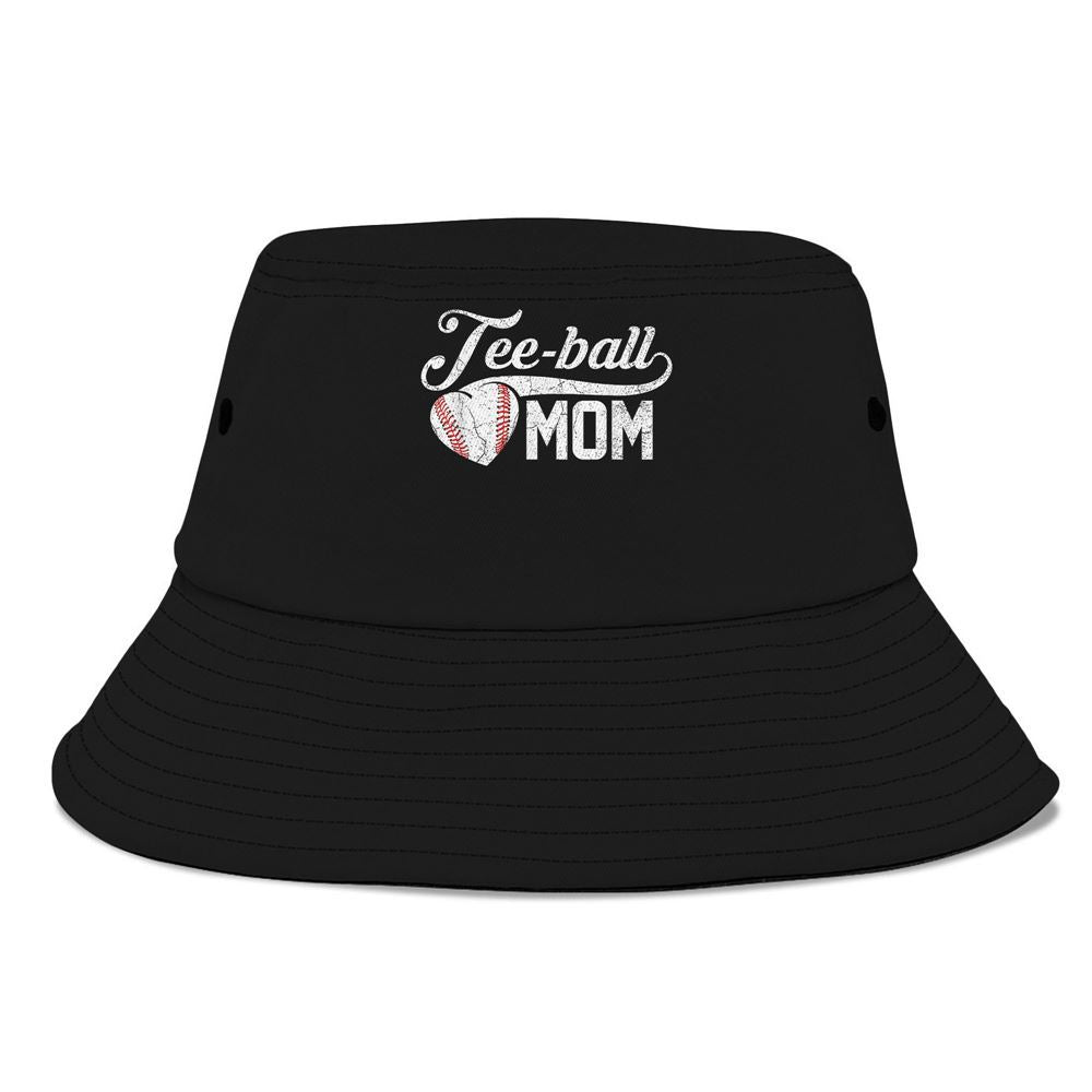 Tee Ball Mom Tball Mom Gifts Bucket Hat, Mother's Day Bucker Hat, Mother's Day Gift, Women's Sun Hats