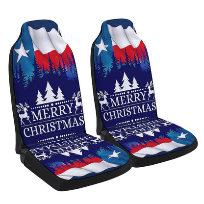 Texas Christmas Merry Christmas You all Cars Seat Cover, Christmas Car Seat Covers, Car Decor Gift