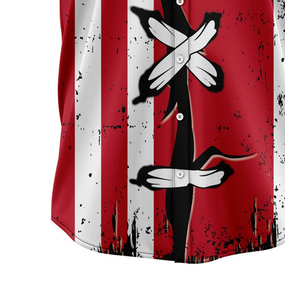 Texas Hawaiian Shirt, Texas American Flag Hawaiian Shirt, Summer Beach Shirt