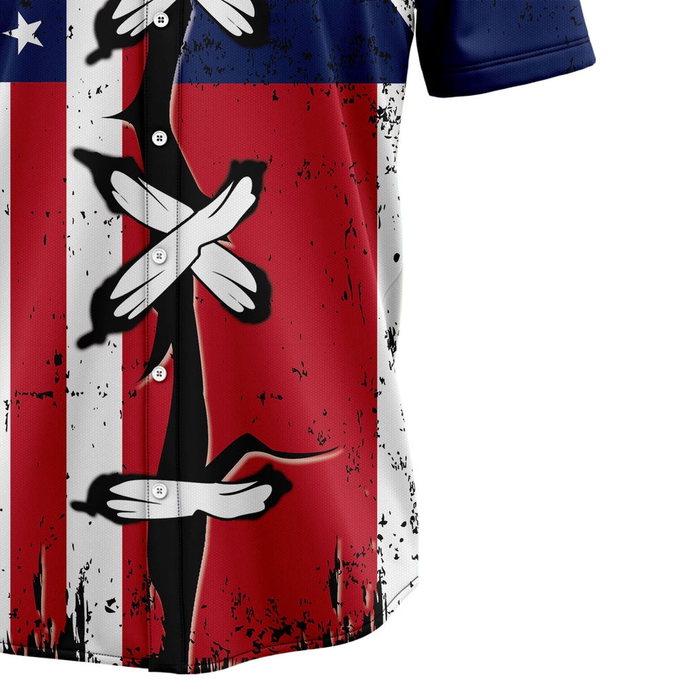 Texas Hawaiian Shirt, Texas American Flag Hawaiian Shirt, Summer Beach Shirt
