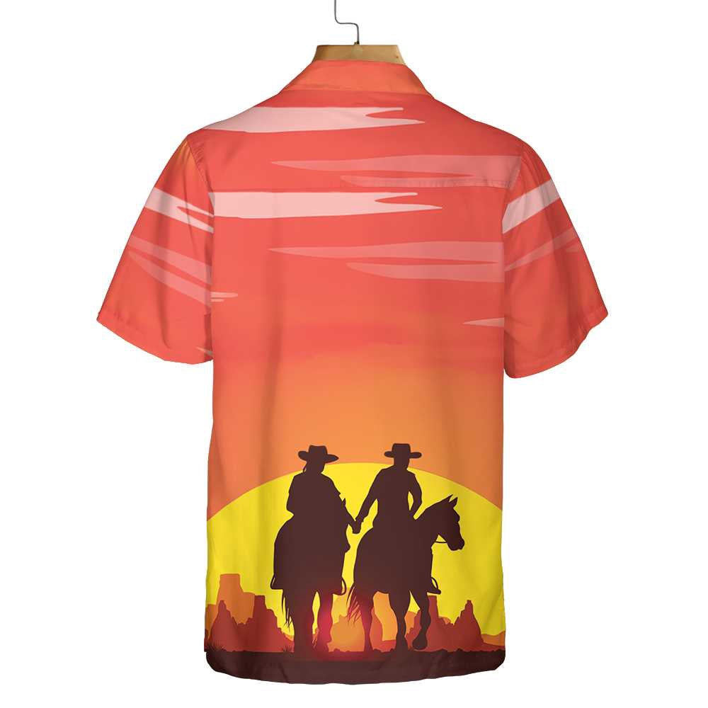 Texas Hawaiian Shirt, Texas Couple Cowboy Texas Hawaiian Shirt, Summer Beach Shirt