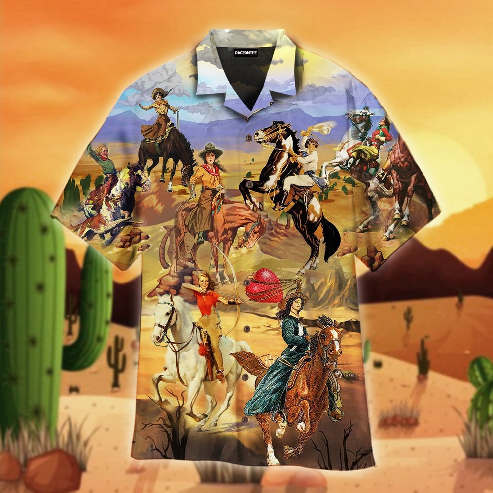 Texas Hawaiian Shirt, Texas Cowgirls Hawaiian Shirt, Summer Beach Shirt