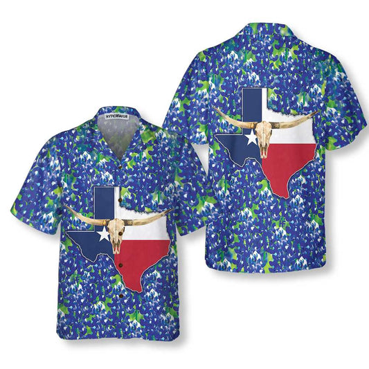 Texas Hawaiian Shirt, Texas Forever Hawaiian Shirt, Summer Beach Shirt