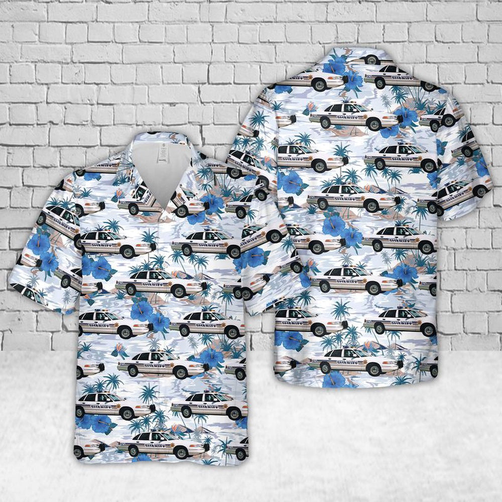 Texas Hawaiian Shirt, Texas Harris County Sheriff Hawaiian Shirt, Police Hawaiian Shirt