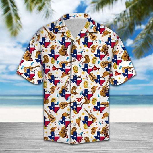 Texas Hawaiian Shirt, Texas Our Texas Hawaii Shirt, Summer Beach Shirt