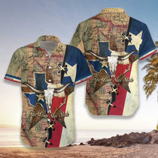 Texas Hawaiian Shirt, Texas Peace 3D All Over Printed Hawaiian Shirt  Unique Beach Shirt, Summer Beach Shirt