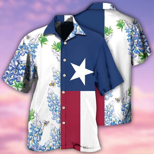 Texas Hawaiian Shirt, Texas Peace In Beautiful Life Style Hawaiian Shirt, Summer Beach Shirt