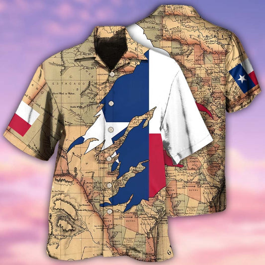Texas Hawaiian Shirt, Texas Peace Life Style In The World Hawaiian Shirt, Summer Beach Shirt