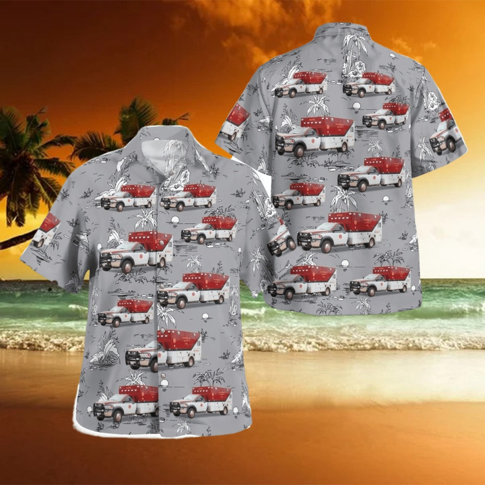 Texas Hawaiian Shirt, Texas Robertson County EMS Hawaiian Shirt Best Style Women, EMS Hawaiian Shirt