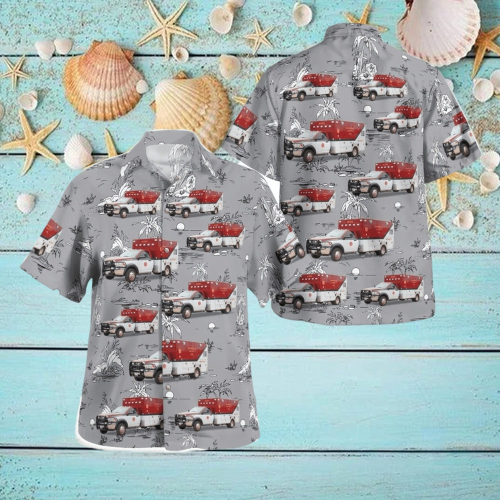 Texas Hawaiian Shirt, Texas Robertson County EMS Hawaiian Shirt Best Style Women, EMS Hawaiian Shirt