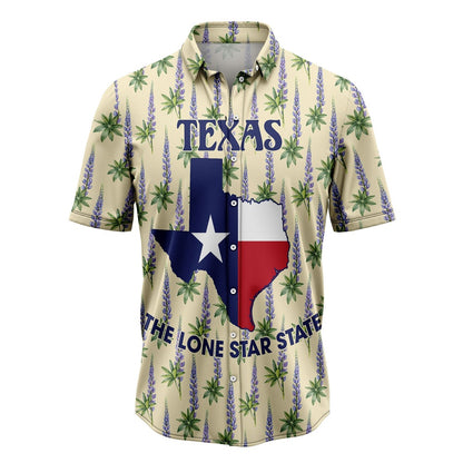 Texas Hawaiian Shirt, The Lone Star State Texas Hawaiian Shirt, Summer Beach Shirt