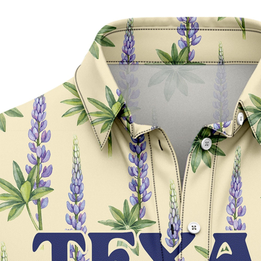 Texas Hawaiian Shirt, The Lone Star State Texas Hawaiian Shirt, Summer Beach Shirt