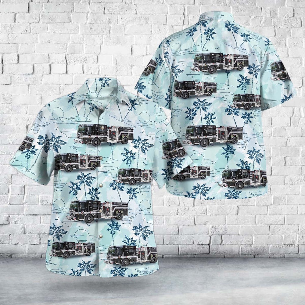 Texas Hawaiian Shirt, Whitehouse, Texas, Whitehouse Fire Department Hawaiian Shirt, Hawaiian Firefighter Shirts