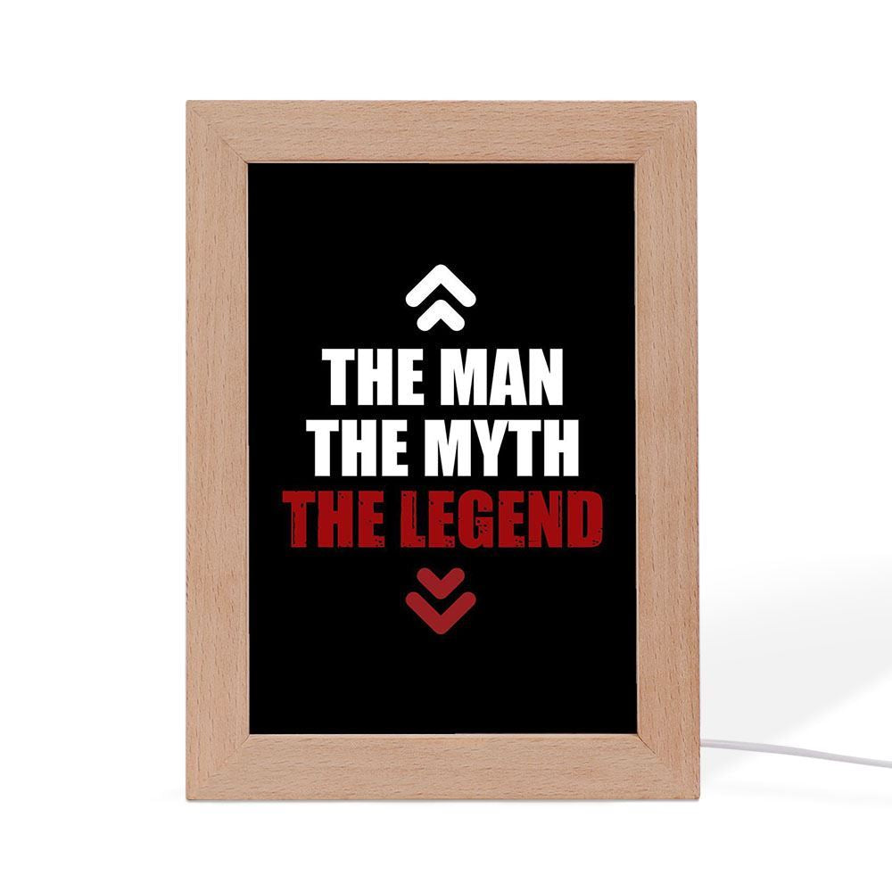 The Man Frame Lamp, Mother's Day Night Light, Best Mom Ever, Gift For Mom
