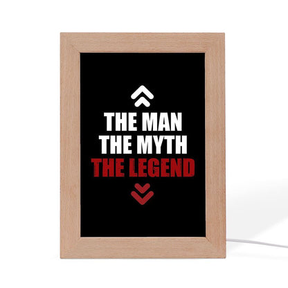 The Man Frame Lamp, Mother's Day Night Light, Best Mom Ever, Gift For Mom