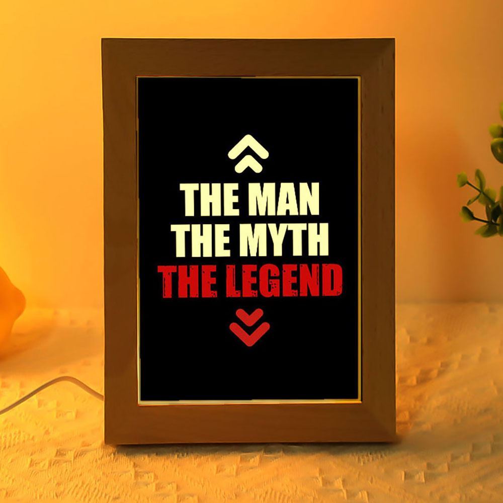 The Man Frame Lamp, Mother's Day Night Light, Best Mom Ever, Gift For Mom