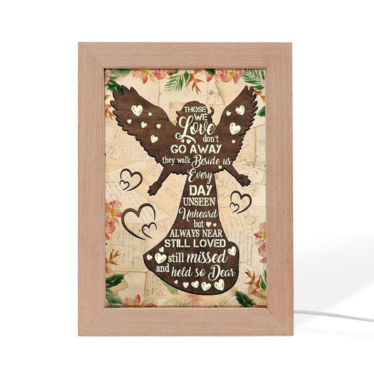 Those We Love Don'T Go Away Frame Lamp, Mother's Day Night Light, Best Mom Ever, Gift For Mom