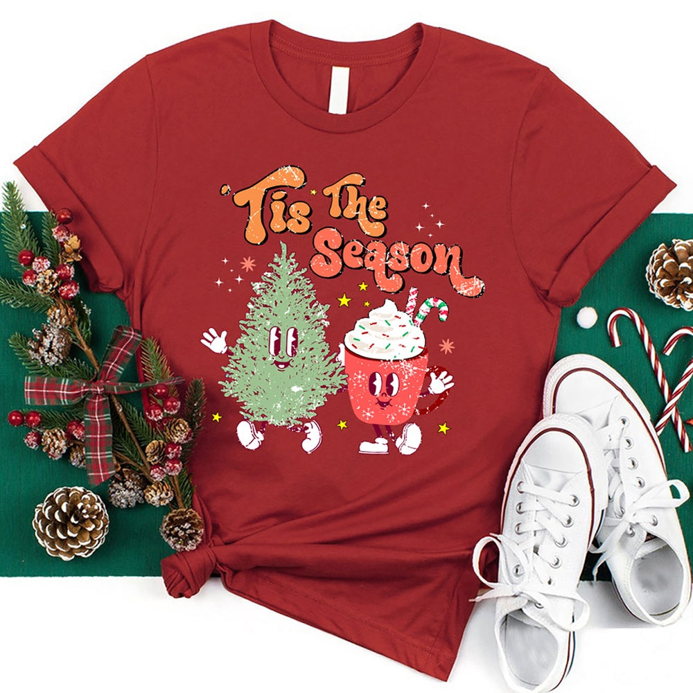 Tis The Season Merry Christmas T Shirt, Merry T Shirt, Unisex Christmas Shirts