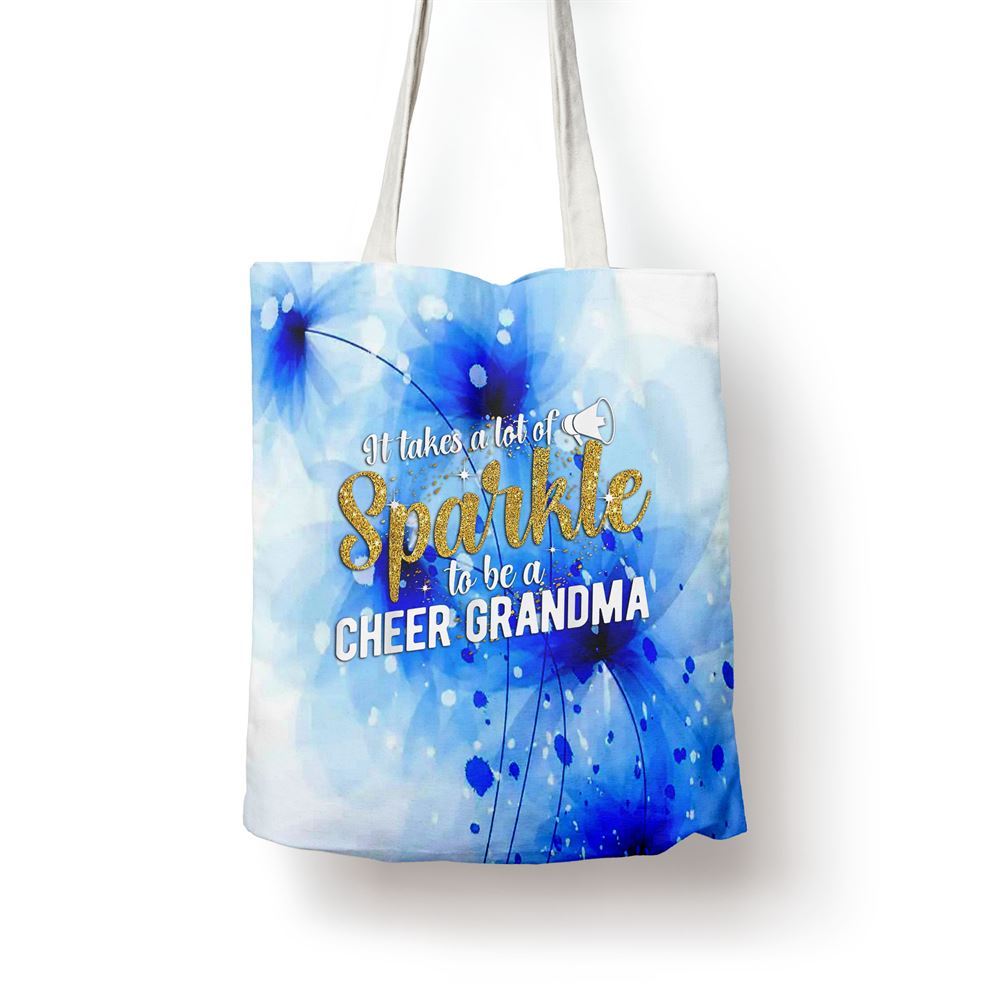 To Be A Cheer Grandma Of A Cheerleader Grandmother Tote Bag, Women Tote Bag, Canvas Tote Bag, Printed Tote Bag
