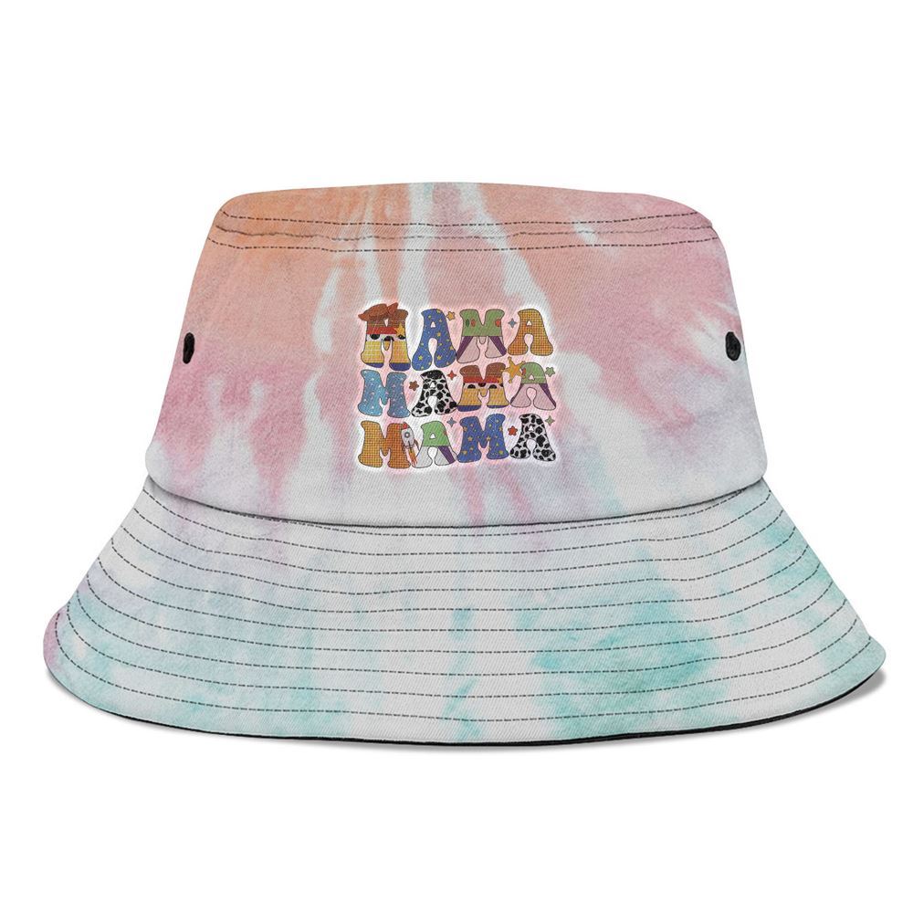 Toy Funny Story Mama Boy Mom Tee For Women Bucket Hat, Mother's Day Bucker Hat, Tie Dye Bucket Hat, Women's Sun Hats