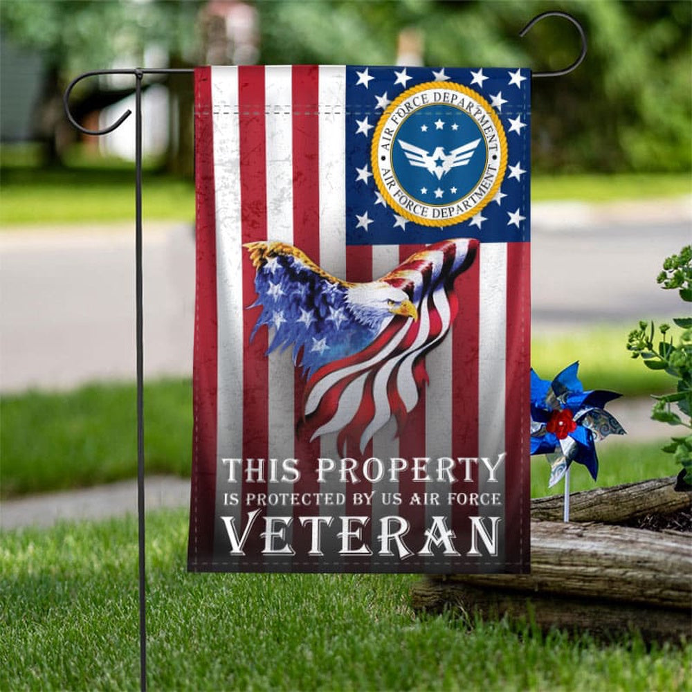 US Air Force Flag, Protected Air Force Flag, Military Air Force Flag, Veteran Day Gift