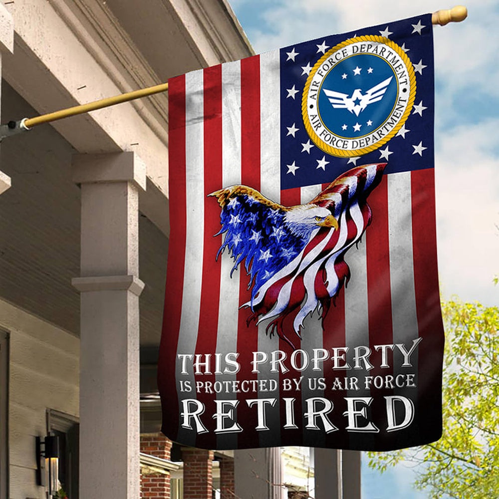 US Air Force Flag, Protected Air Force Flag, Military Air Force Flag, Veteran Day Gift