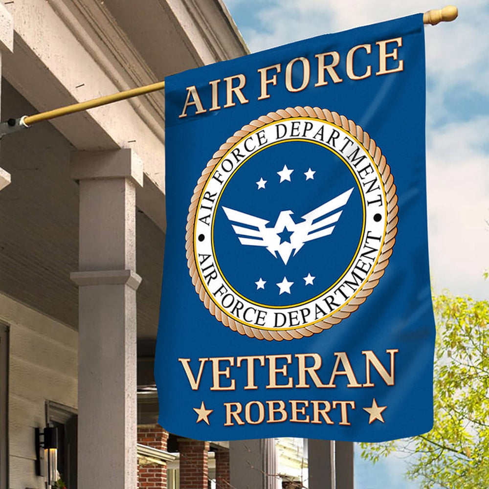 US Air Force Flag, Proud Of American Forces Air Force Flag, Military Air Force Flag, Veteran Day Gift