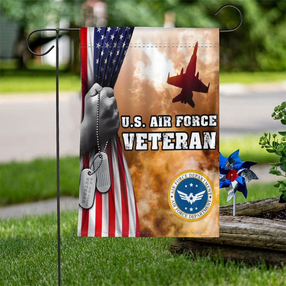 US Air Force Flag, Proud Of Veterans Air Force Flag, Military Air Force Flag, Veteran Day Gift