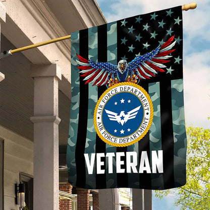 US Air Force Flag, Strong In Spirit Air Force Flag, Military Air Force Flag, Veteran Day Gift