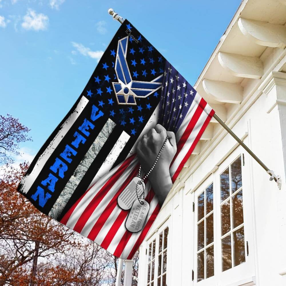 US Air Force Flag, United States Air Force Veteran Flag, Military Air Force Flag, Veteran Day Gift