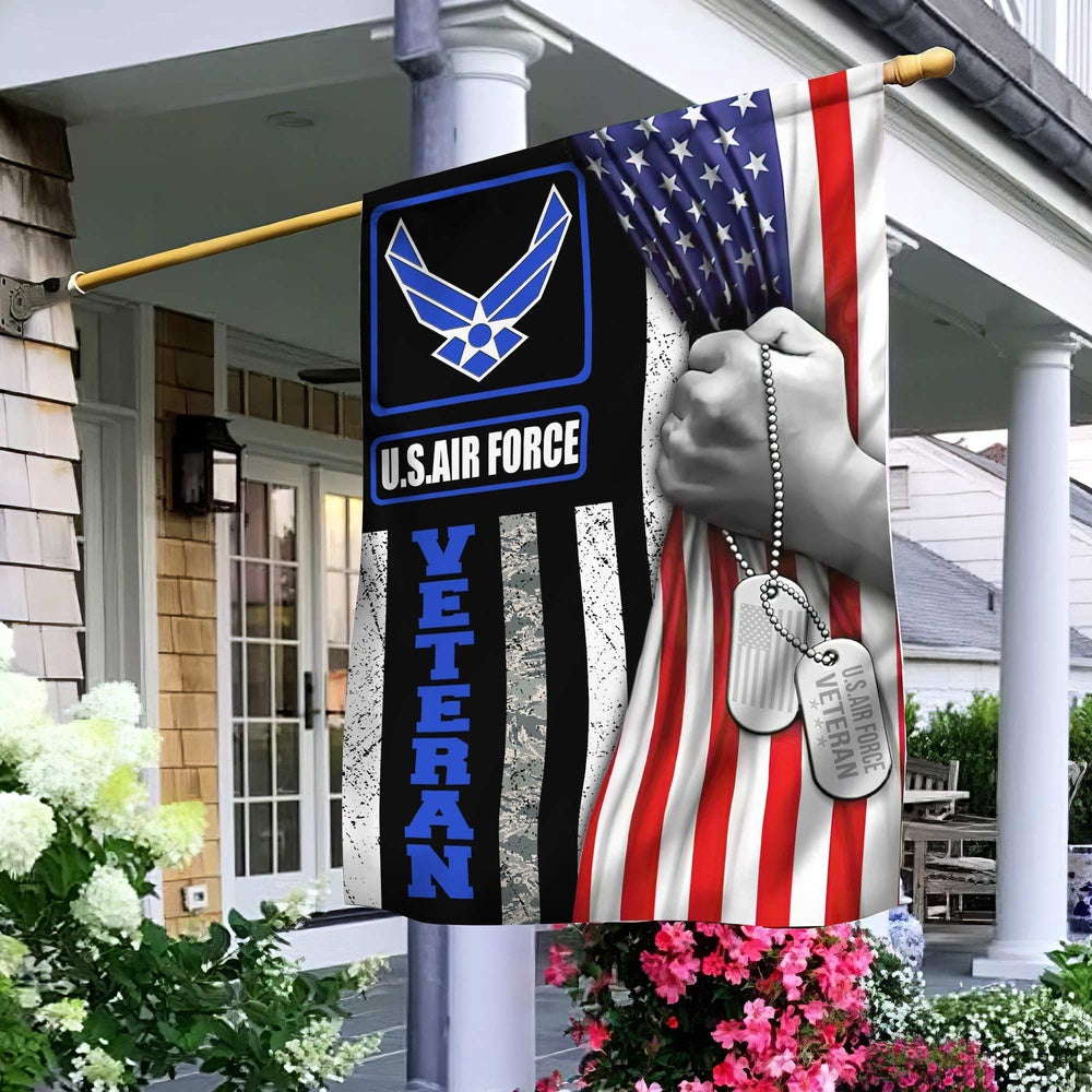 US Air Force Flag, Us Air Force Garden Flags, Veteran Garden Flag, Military Air Force Flag, Veteran Day Gift