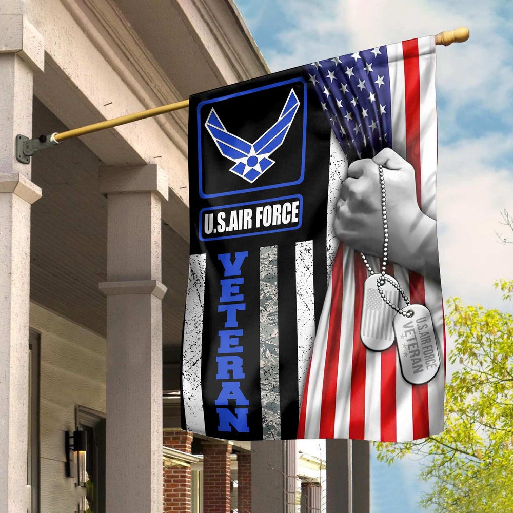 US Air Force Flag, Us Air Force Garden Flags, Veteran Garden Flag, Military Air Force Flag, Veteran Day Gift