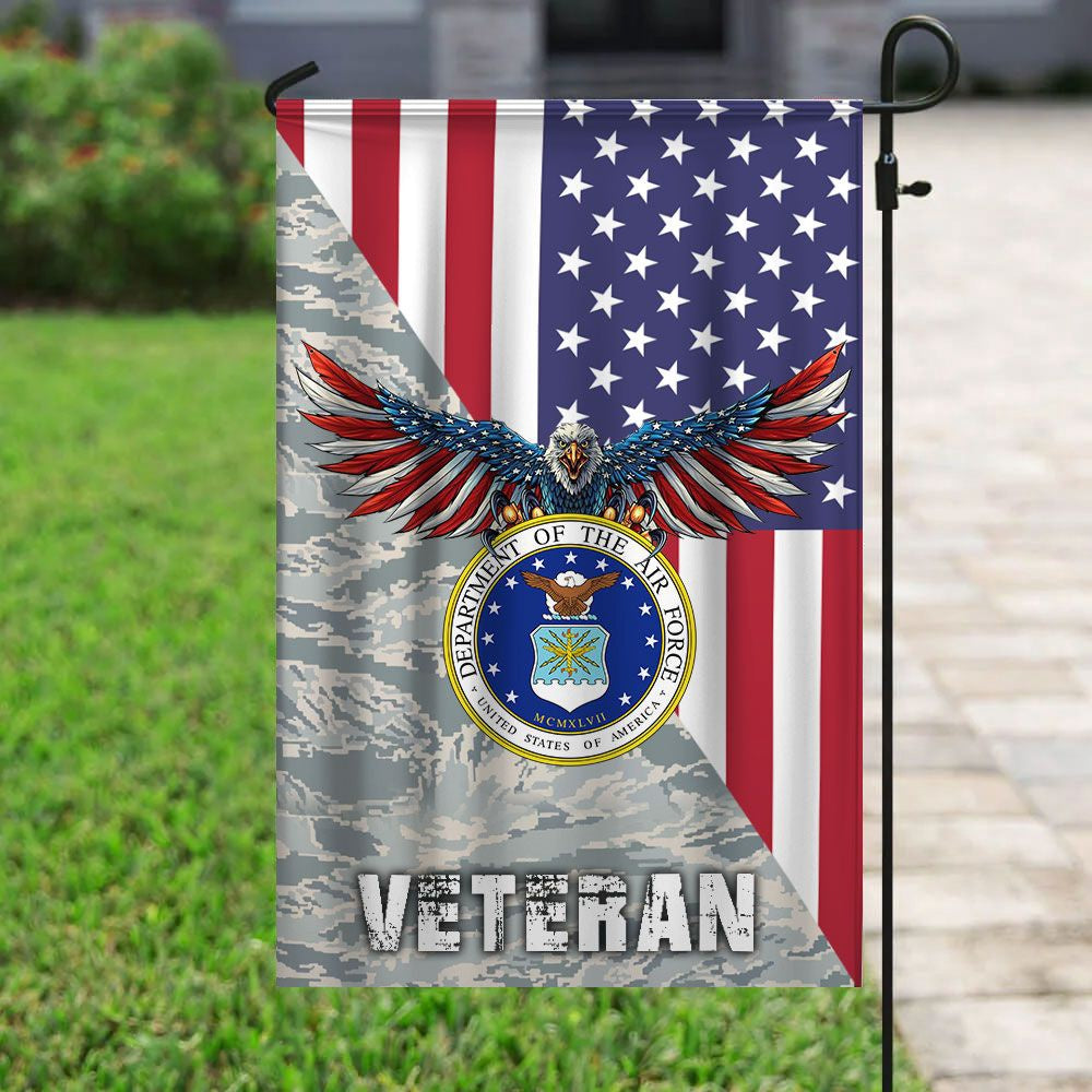 US Air Force Flag, Usaf Air Force 2 Veteran Flag, Military Air Force Flag, Veteran Day Gift