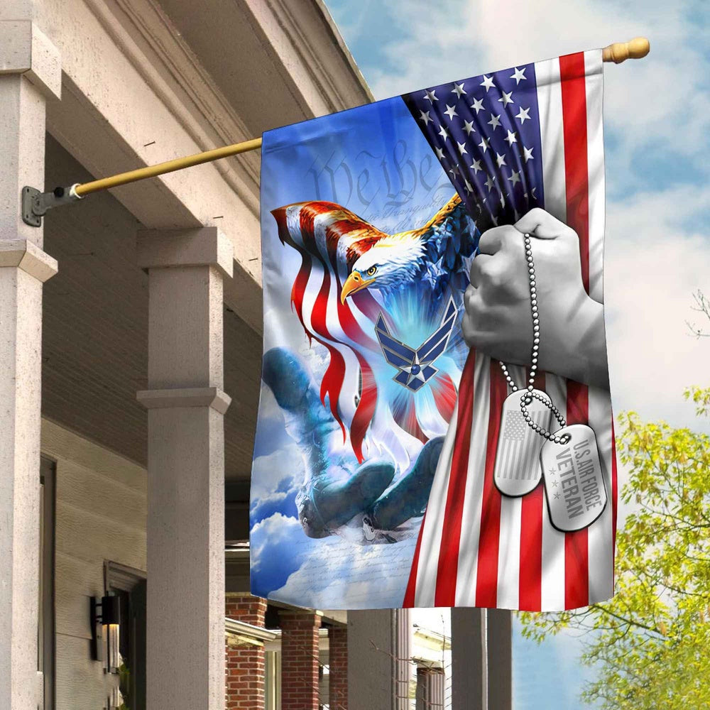 US Air Force Flag, Usaf Air Force Veteran Garden Flag, Military Air Force Flag, Veteran Day Gift