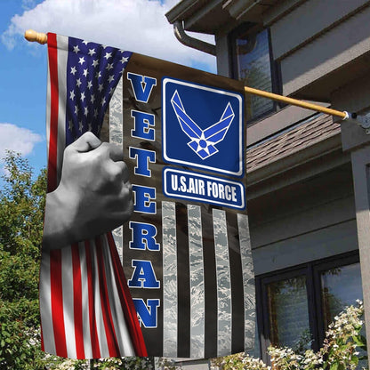 US Air Force Flag, Usaf Garden Flag, Gift For Veterans Day, Military Air Force Flag, Veteran Day Gift