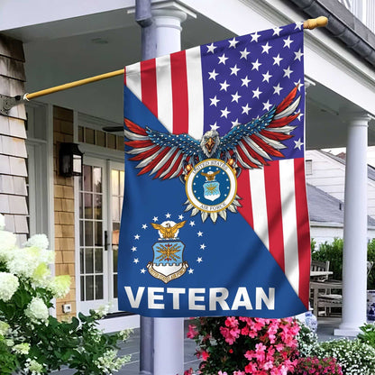 US Air Force Flag, Usaf Veteran Garden Flag, Us Air Force Garden Flag, Military Air Force Flag, Veteran Day Gift