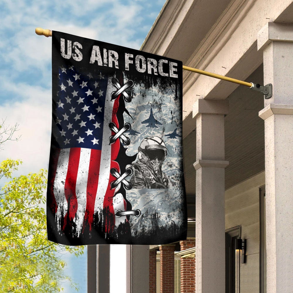US Air Force Flag, Veteran Us Air Force American Flag Heavy Garden Flag, Military Air Force Flag, Veteran Day Gift