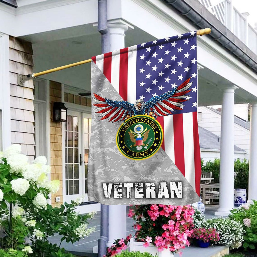 US Army Veteran Flag, US Army 1 Flag, US Army Garden Flag, Army Retired Flag
