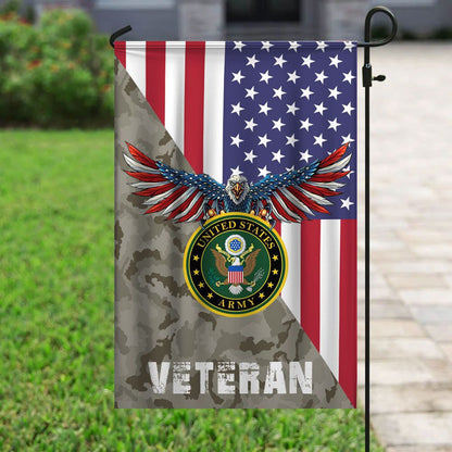 US Army Veteran Flag, US Army 1 Flag, US Army Garden Flag, Army Retired Flag