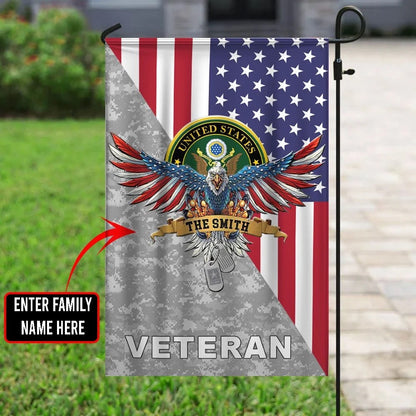 US Army Veteran Flag, US Army 2 Flag, US Army Garden Flag, Army Retired Flag