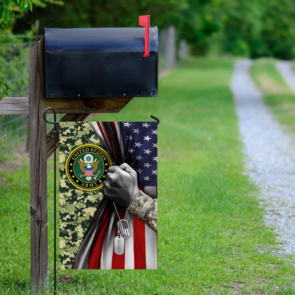 US Army Veteran Flag, United States Army American Flag, US Army Garden Flag, Army Retired Flag