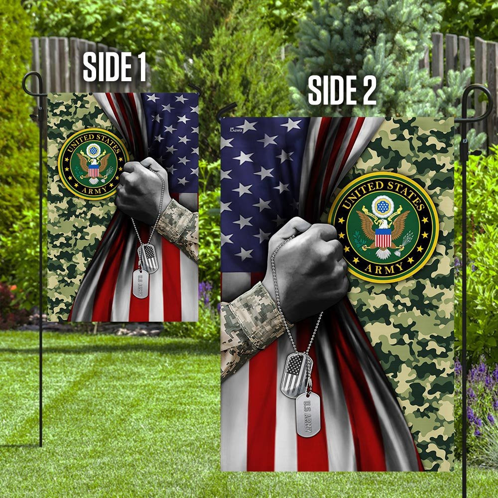 US Army Veteran Flag, United States Army American Flag, US Army Garden Flag, Army Retired Flag