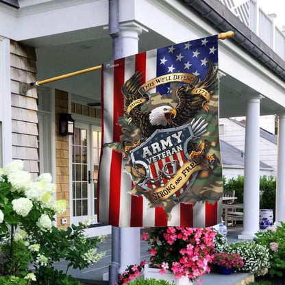 US Army Veteran Flag, United States Army Veteran Since 1775 Flags, US Army Garden Flag, Army Retired Flag
