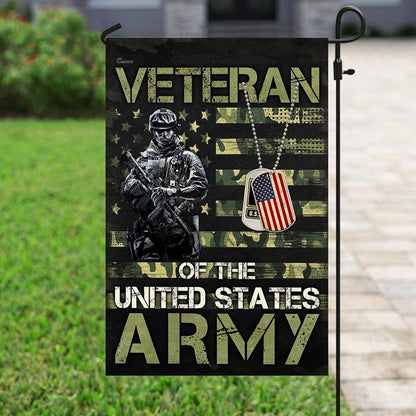 US Army Veteran Flag, Veteran of the United States Army Flag, US Army Garden Flag, Army Retired Flag