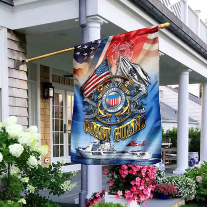 US Coast Guard Flag, United States Coast Guard Flag, Coastal American Flag, Veteran Day Gift