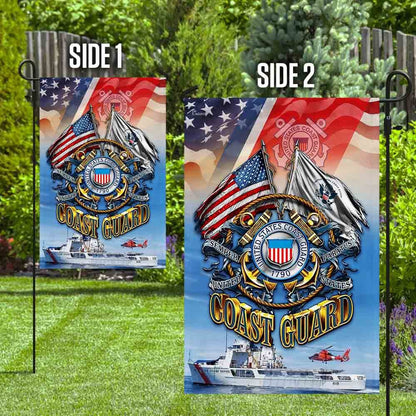 US Coast Guard Flag, United States Coast Guard Flag, Coastal American Flag, Veteran Day Gift