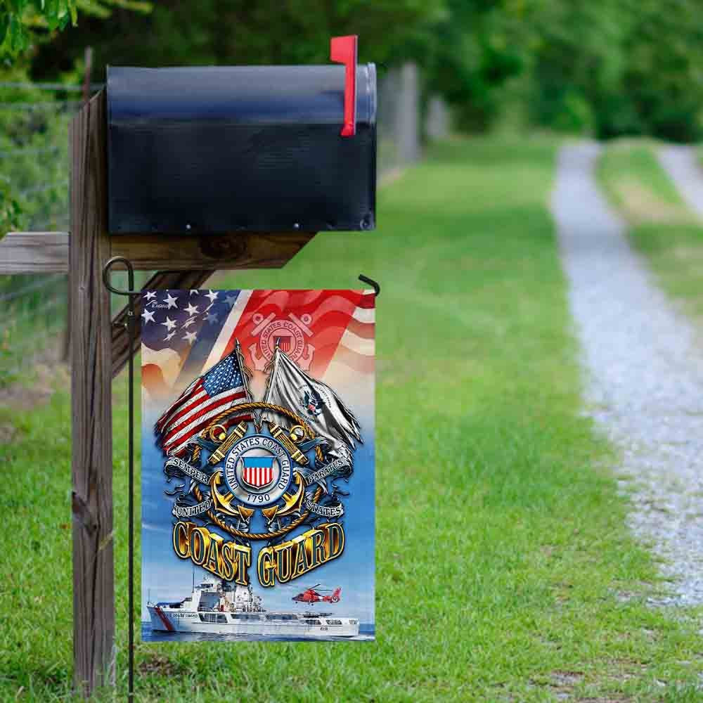 US Coast Guard Flag, United States Coast Guard Flag, Coastal American Flag, Veteran Day Gift