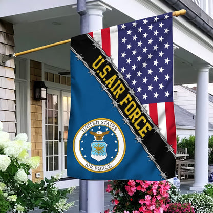 US Coast Guard Flag, Usaf Garden Flags, Gift For Veterans Day, Coastal American Flag, Veteran Day Gift