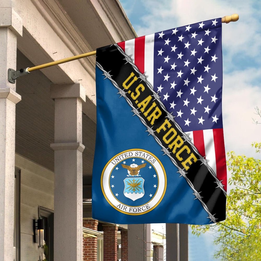 US Coast Guard Flag, Usaf Garden Flags, Gift For Veterans Day, Coastal American Flag, Veteran Day Gift